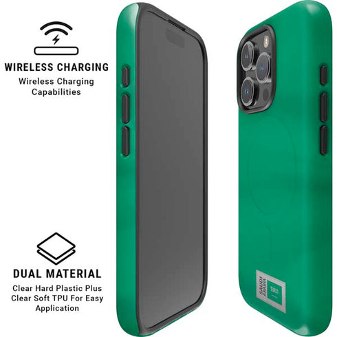 Saudi Arabia Soccer Flag iPhone 16 Pro Magsafe Impact Case